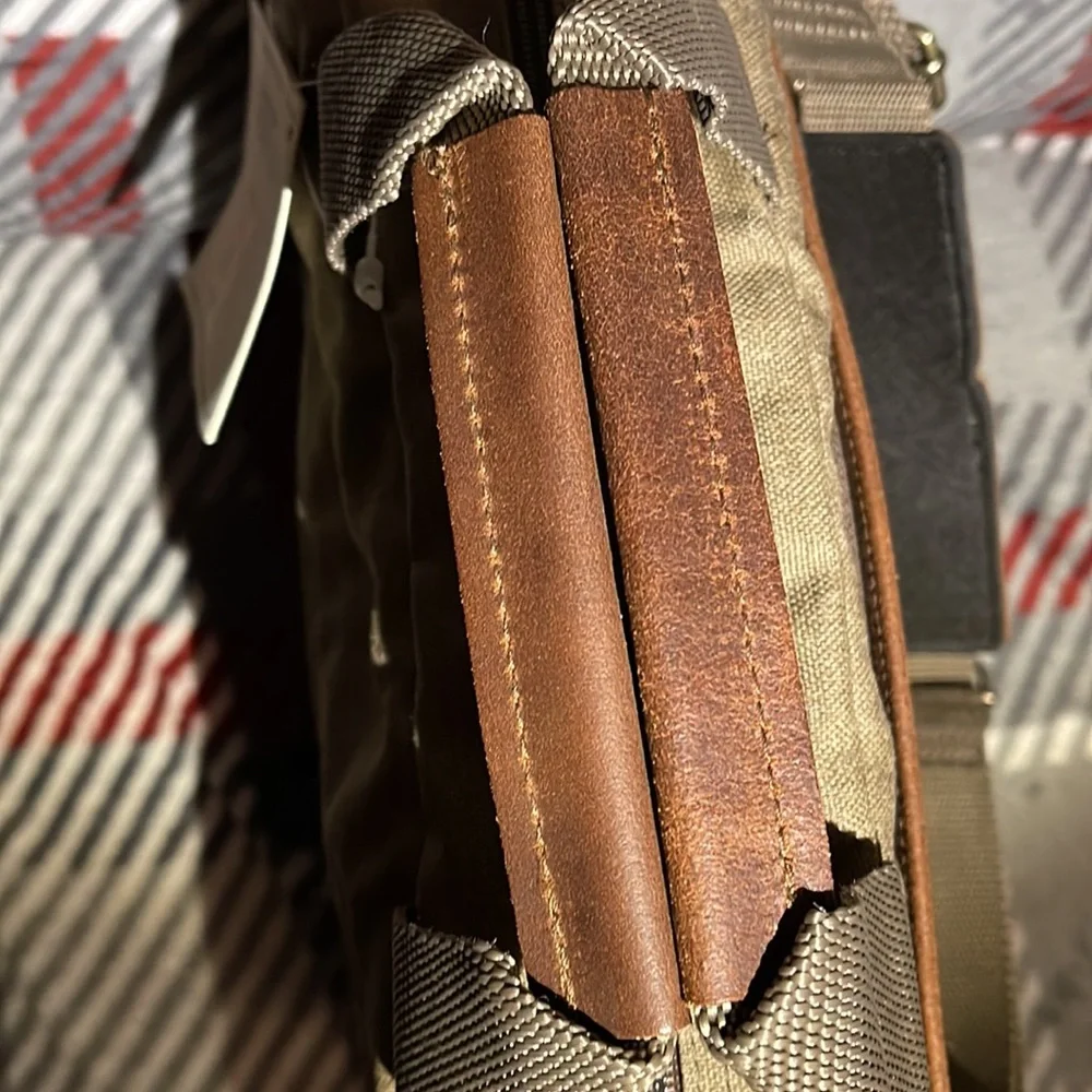 EDDIE BAUER VINTAGE OXFORD BRIEFCASE 💼 Era 1990-1996 RARE VHTF🔥